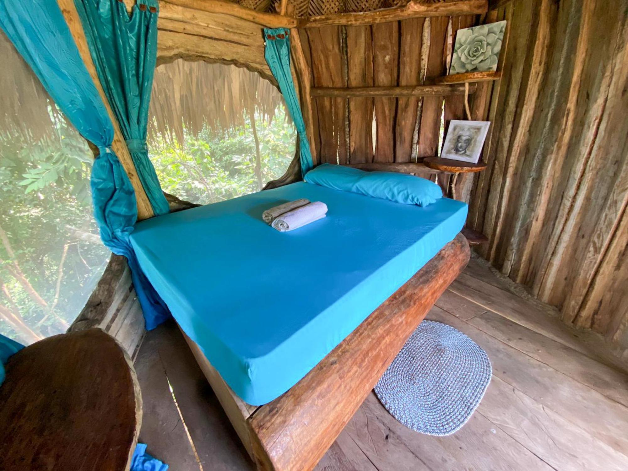 Hostal Paraiso Tayrona Kogui 洛斯纳兰霍斯 外观 照片