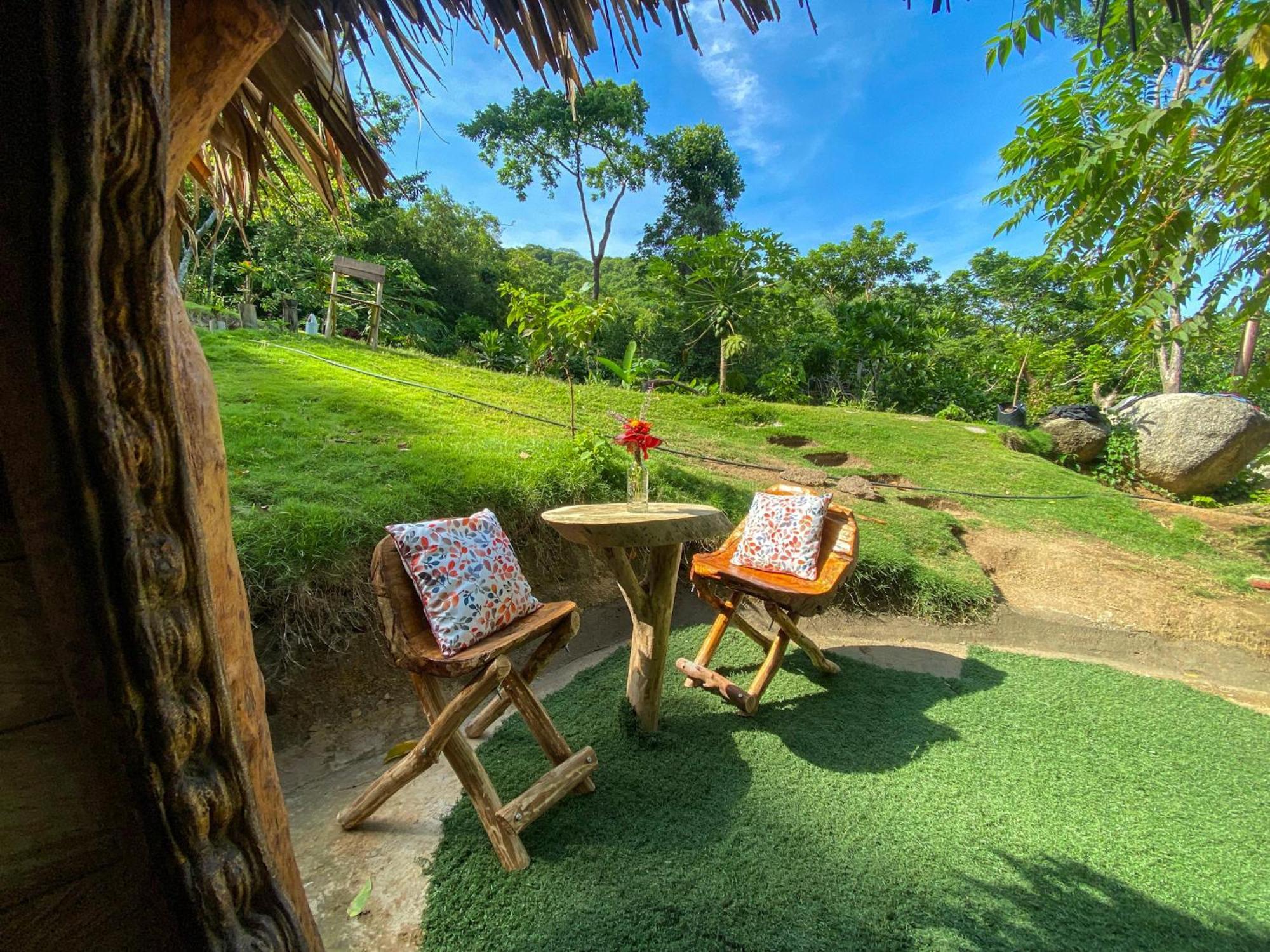 Hostal Paraiso Tayrona Kogui 洛斯纳兰霍斯 外观 照片